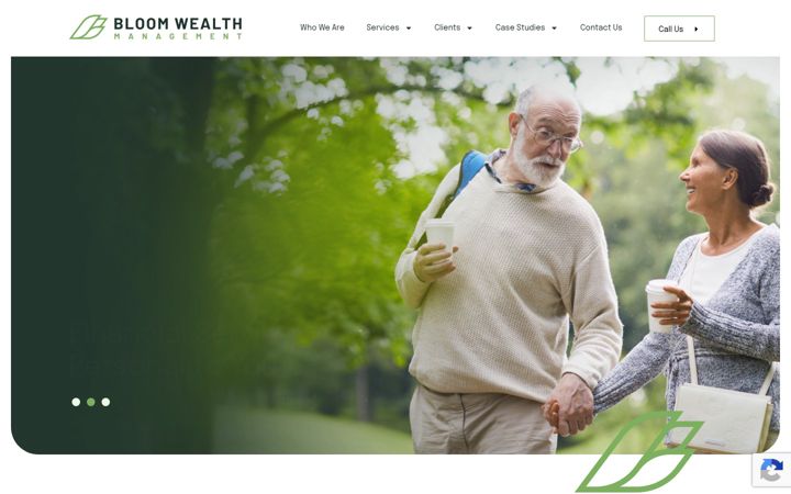 Ekrānuzņēmums no bloomwealthmanagement.com.au