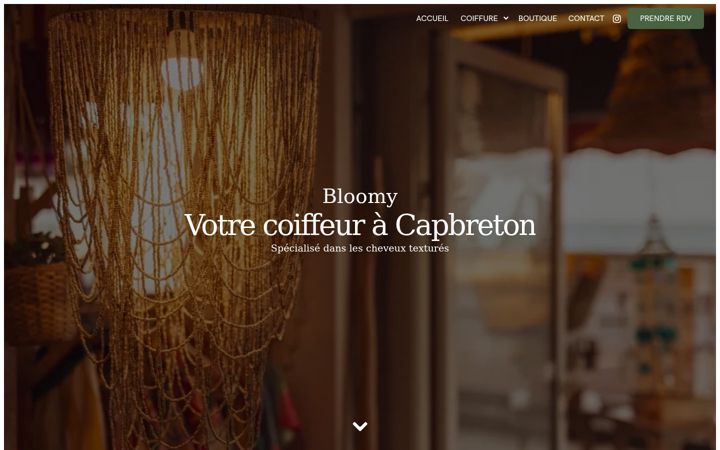 Screenshot of bloomy-concept.fr