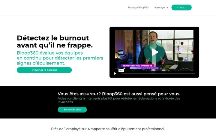 Screenshot of bloop360.com