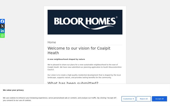 Screenshot of bloorcoalpit.co.uk