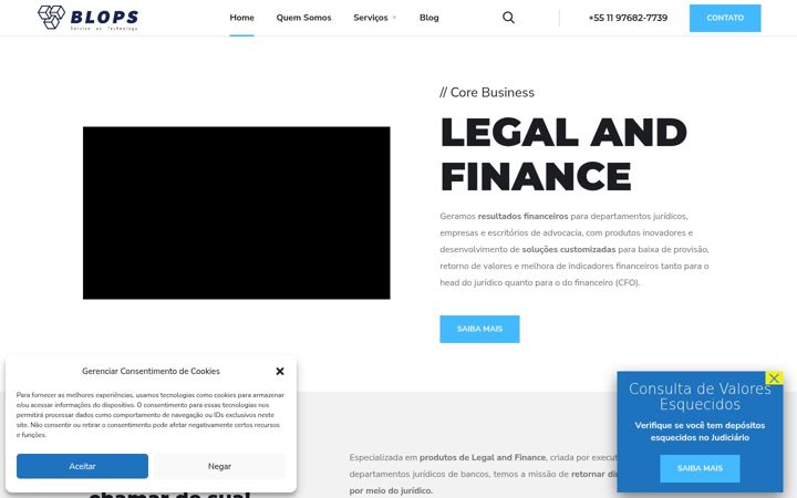 Screenshot of blops.com.br