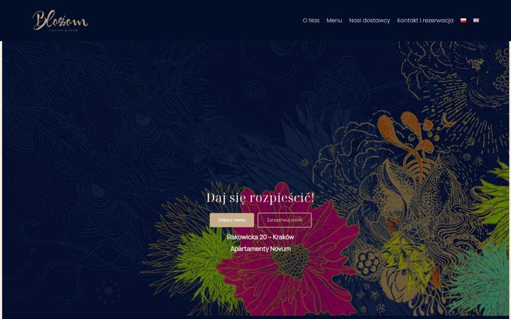 Screenshot of blossom.cafe