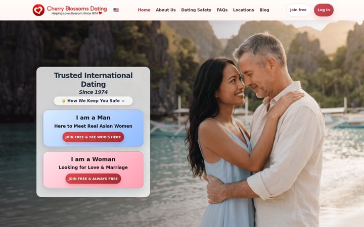 Screenshot of blossoms.com