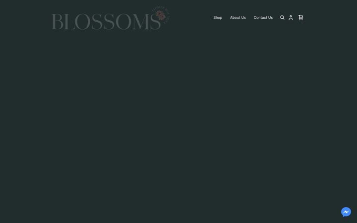 Snimka zaslona za blossomsflowerboutique.com.au