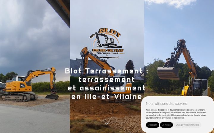 Screenshot of blotterrassement.fr