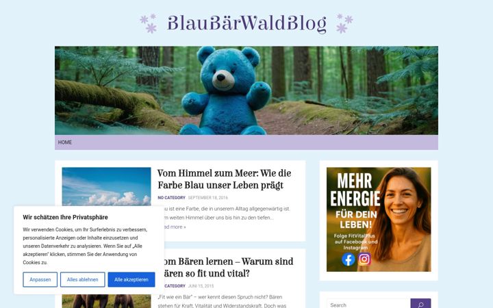 Screenshot of bloub.altervista.org