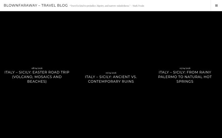 Screenshot of blownfaraway.de