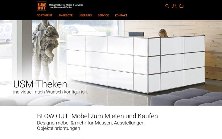 Screenshot of blowout.de