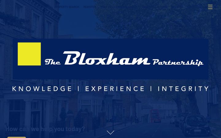 Ekrānuzņēmums no bloxham.co.uk