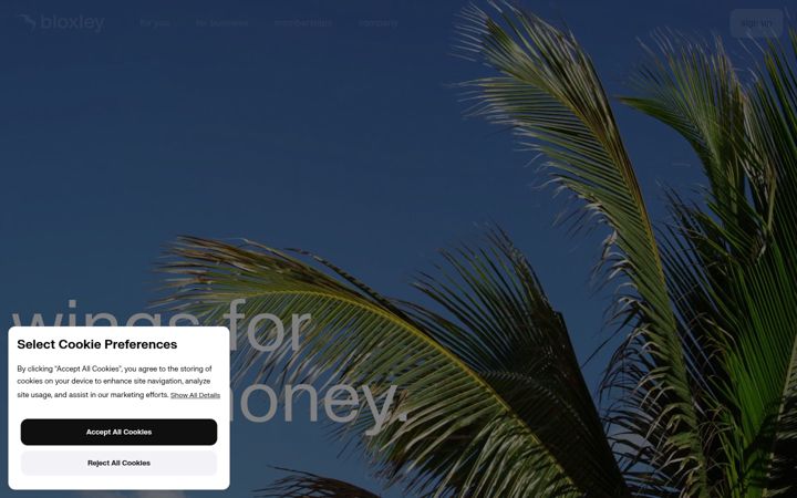 Ekrānuzņēmums no bloxley.com