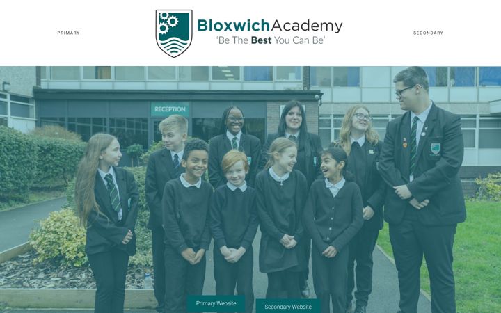 Screenshot of bloxwichacademy.co.uk