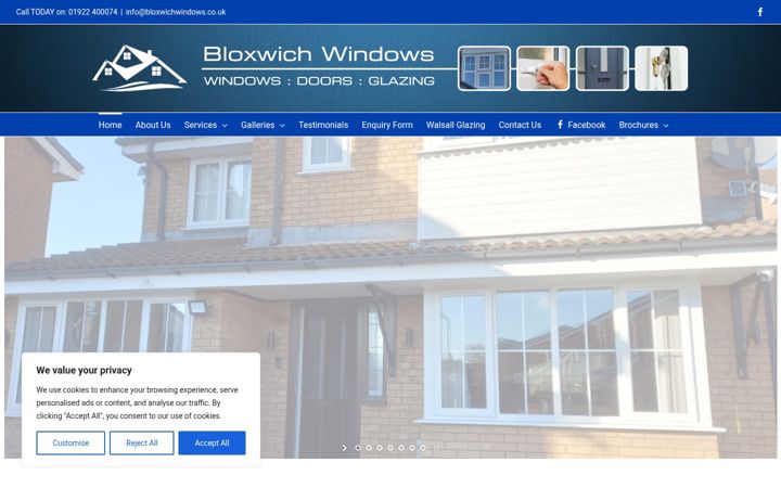 Ekrānuzņēmums no bloxwichwindows.co.uk