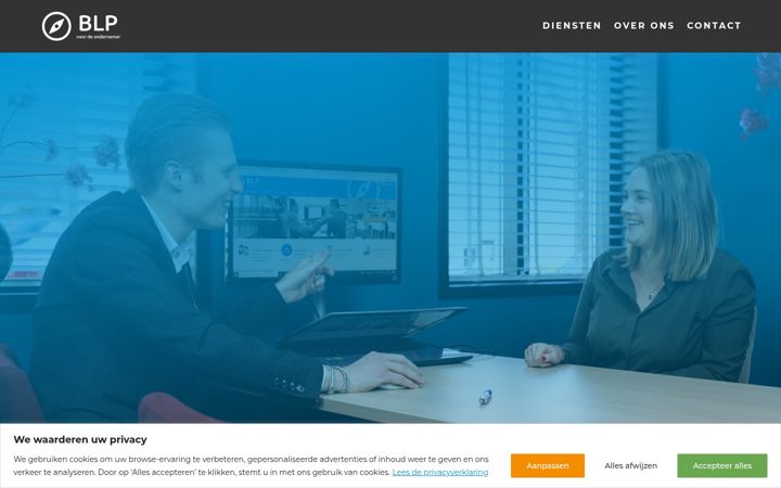 Screenshot of blp-bv.nl
