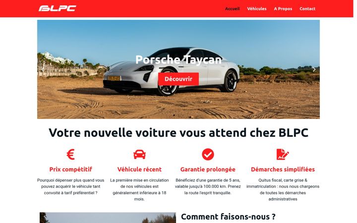 Screenshot di blpc.fr