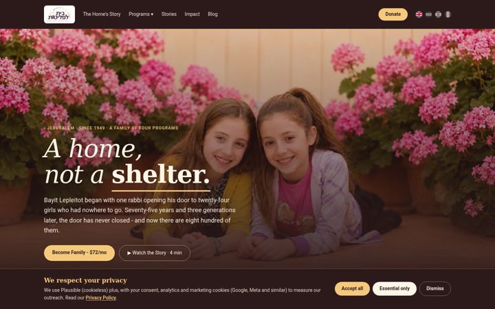 Screenshot of blphome.org