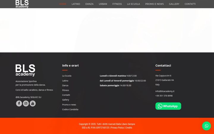 Screenshot di blsacademy.it