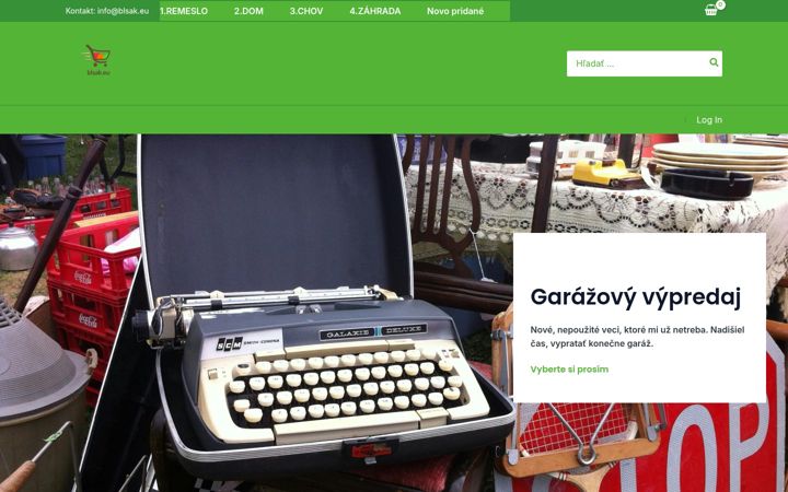 Screenshot of blsak.eu