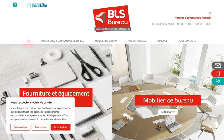 Screenshot ta' blsbureau.fr