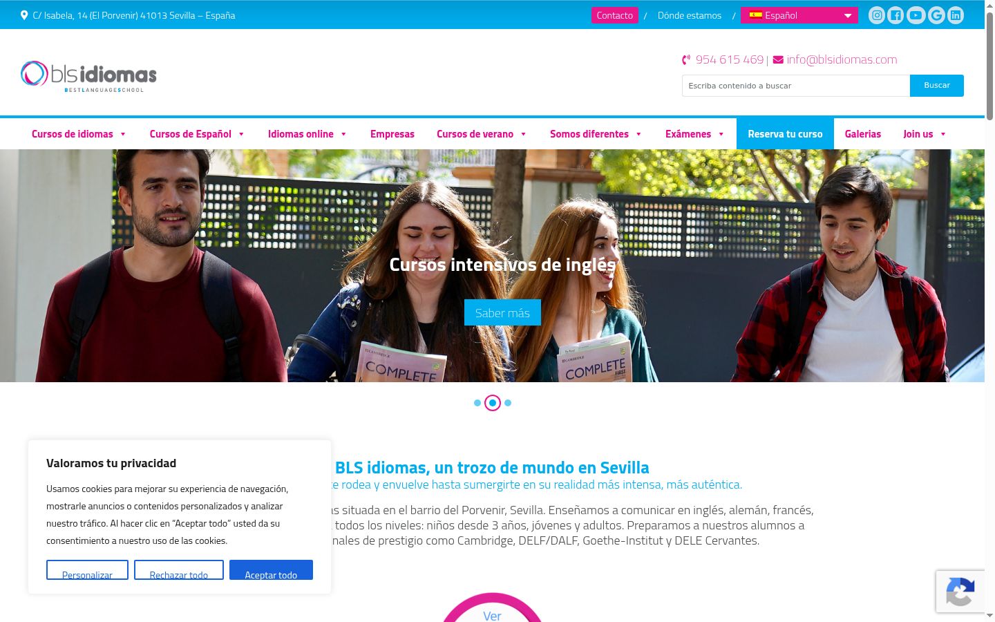 Screenshot tal-banner tal-kunsens muri qabel kwalunkwe interazzjoni