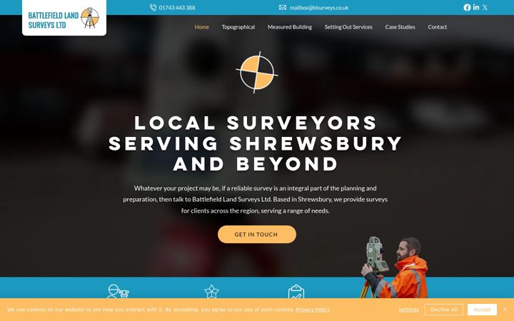 Screenshot of blsurveys.co.uk