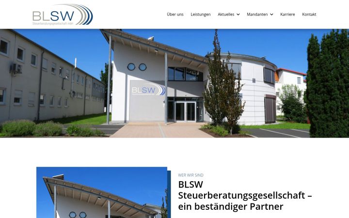 Screenshot of blsw-stb.de