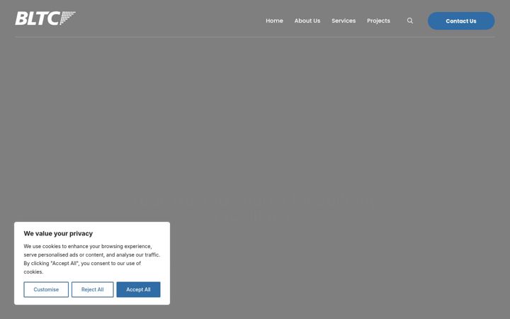 Screenshot of bltc.ae