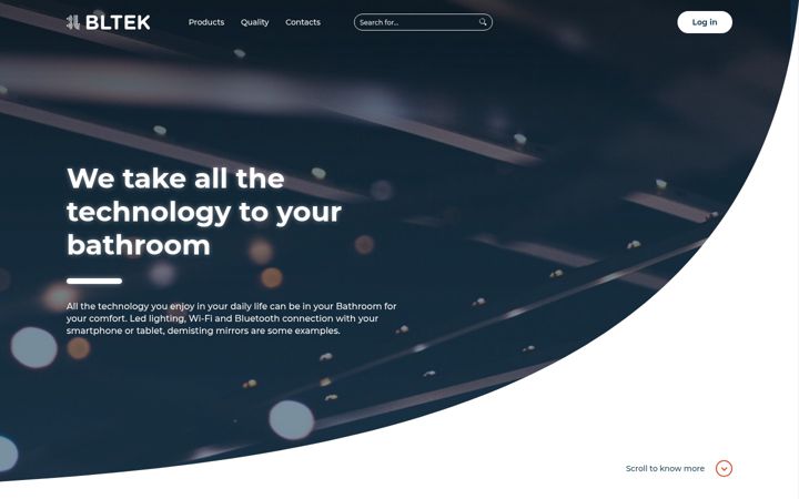 Screenshot of bltek.nl