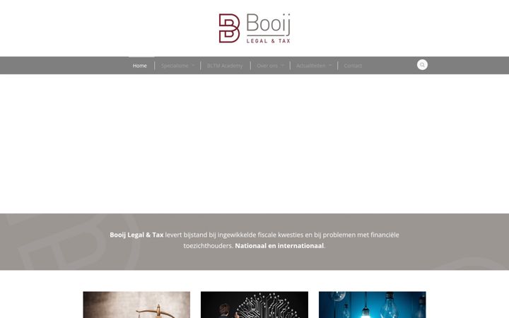 Screenshot of bltm.nl