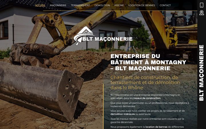 Screenshot of bltmaconnerie.fr
