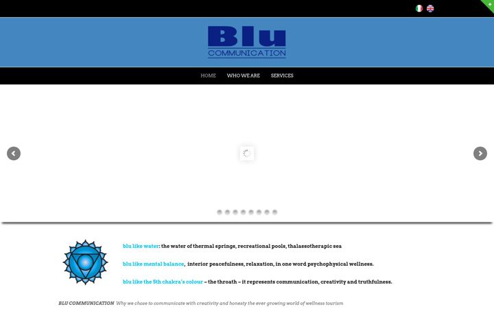 Екранна снимка на blu-communication.com