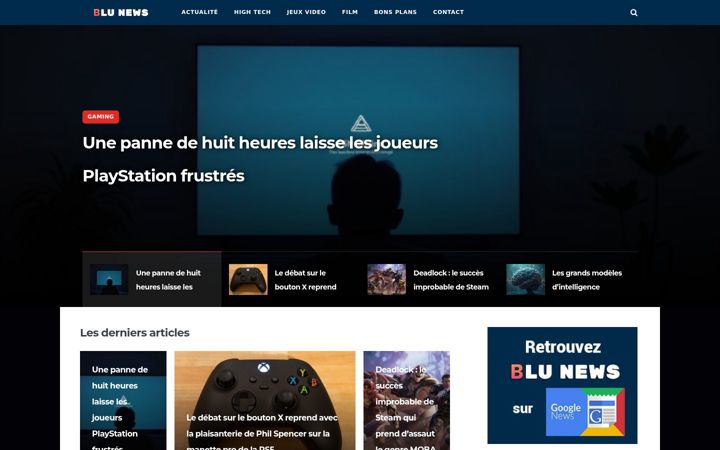 Ekrano kopija blu-news.io