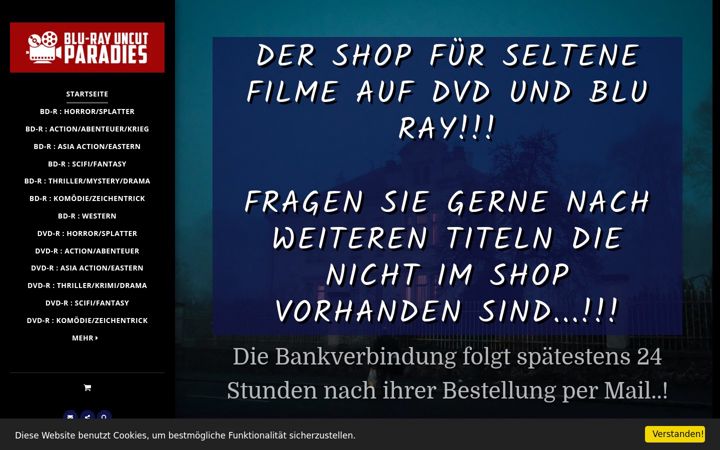 Ekrano kopija blu-ray-uncut-paradies.com