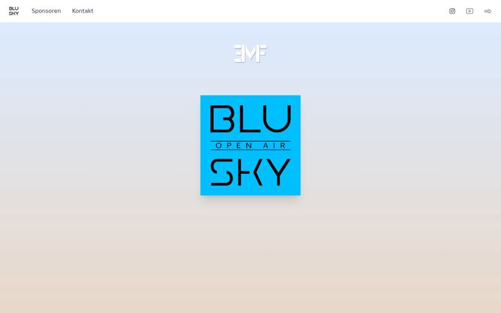 Screenshot of blu-sky.de