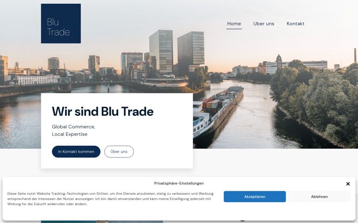 Screenshot of blu-trade.de