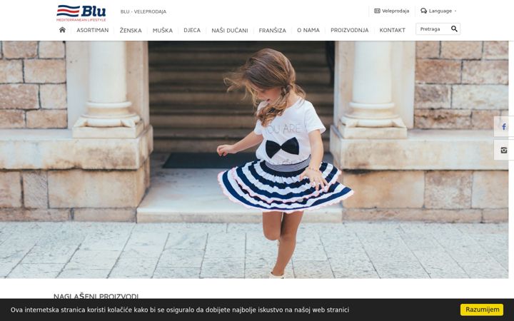Screenshot of blu.com.hr