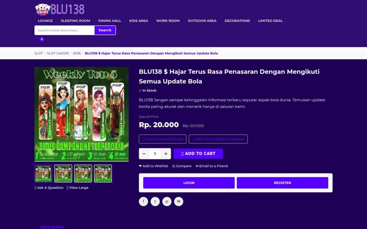 Ekrano kopija blu138.com
