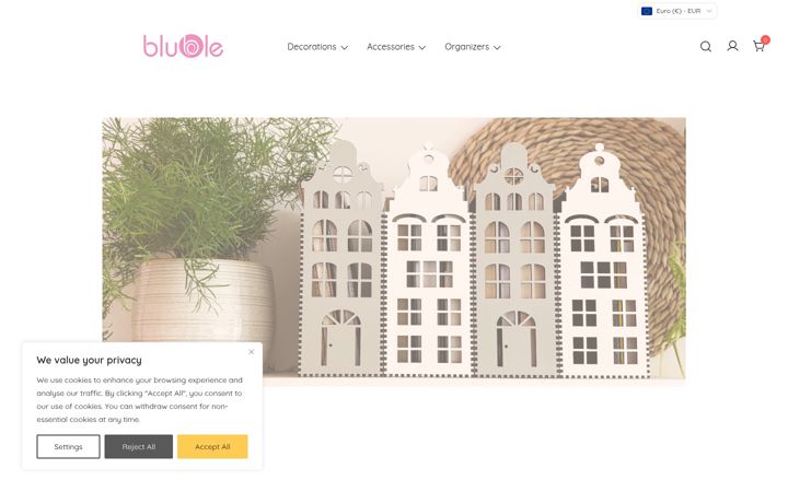 Screenshot of bluble.eu