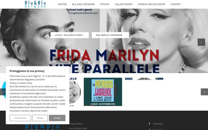 Screenshot of blublunetwork.com