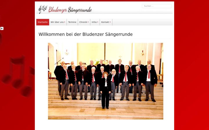 Screenshot of bludenzer-saengerrunde.at