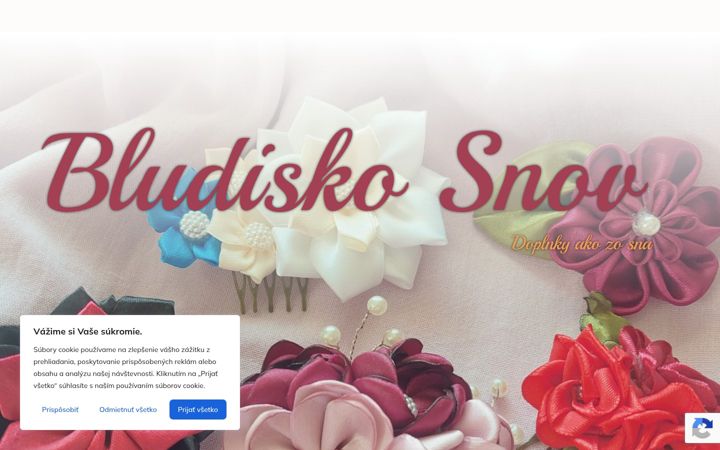 Screenshot von bludisko-snov.sk