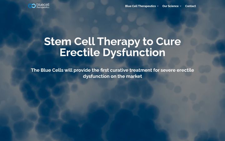 Screenshot of blue-cell.com
