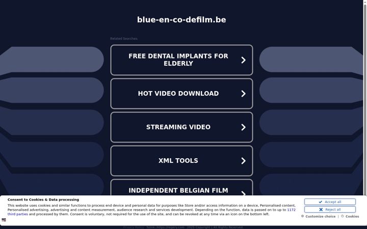 Screenshot of blue-en-co-defilm.be