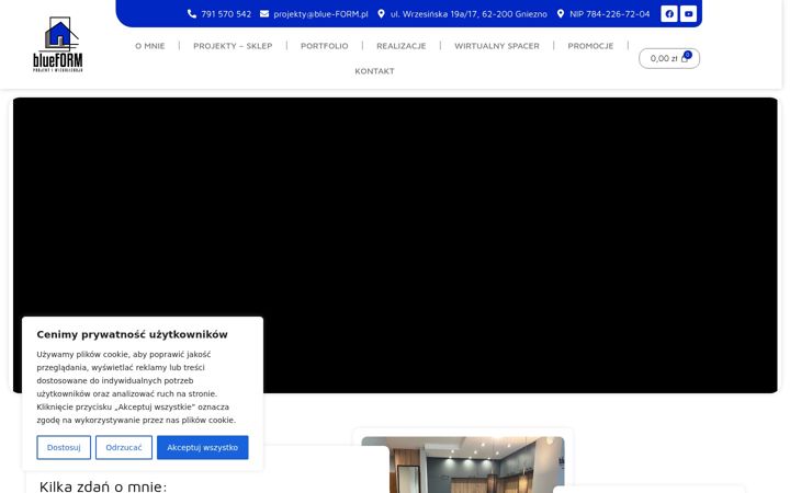 Screenshot of blue-form.pl