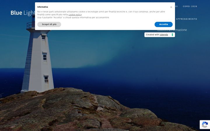 Screenshot of blue-lighthouse.org