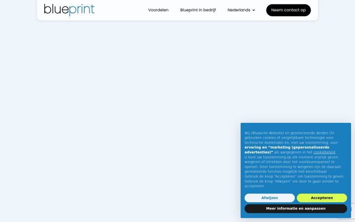 Ekrānuzņēmums no blue-print.io