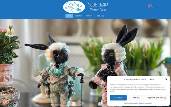 Screenshot ta' blue-star.pl