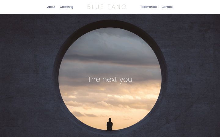 Screenshot of blue-tang.co