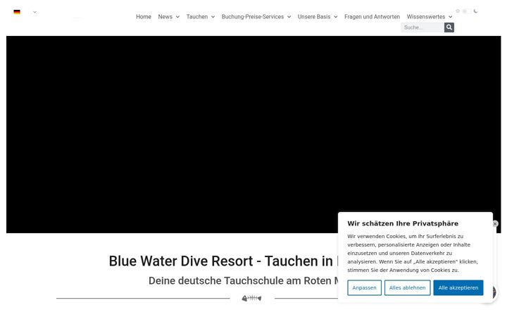 Screenshot of blue-water-dive.com