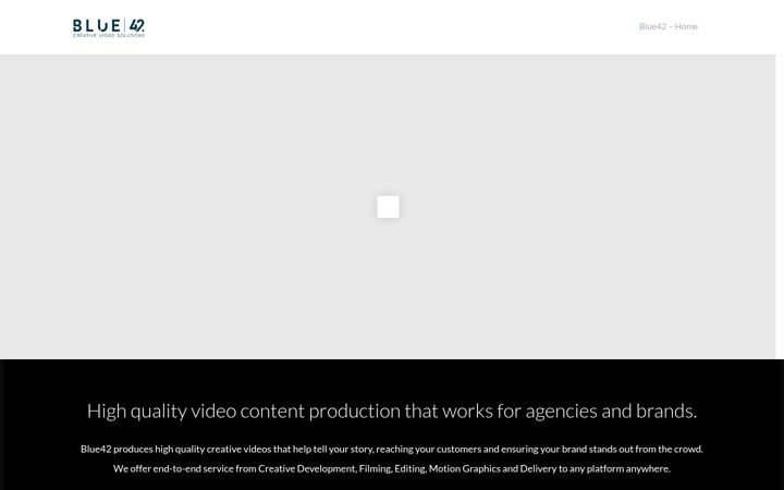 Screenshot di blue42.co.nz