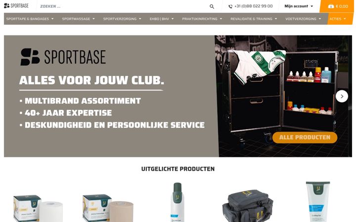 Screenshot of blue42.nl